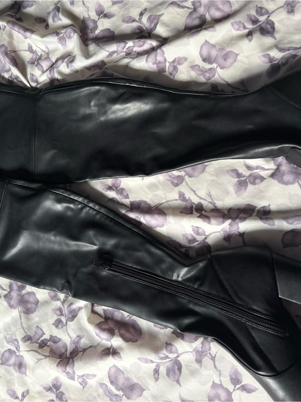 Aldo Over-the-Knee Block Heel Boots - Picture 6 of 8